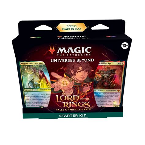 Create your own Fantasy World: Magic Lord of the Rings Starter Kit